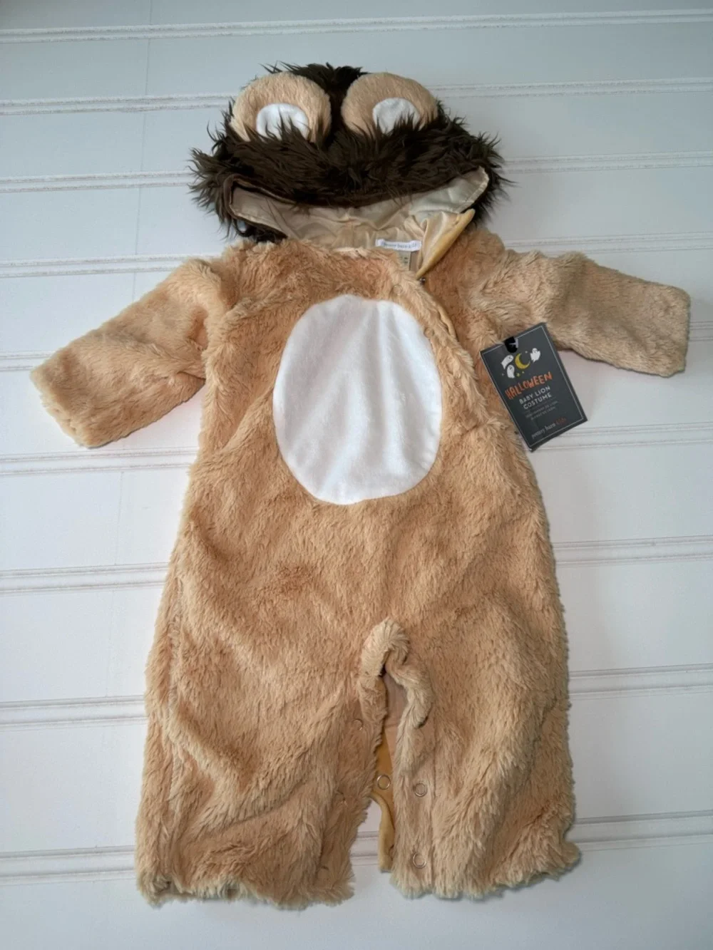 POTTERY BARN KIDS BABY LION HALLOWEEN COSTUME SIZE 12-24 MONTHS NEW 1923 - Picture 2 of 5